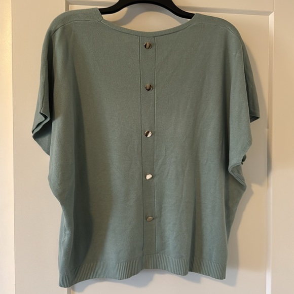 Short sleeved loose fit sweater - Picture 4 of 6